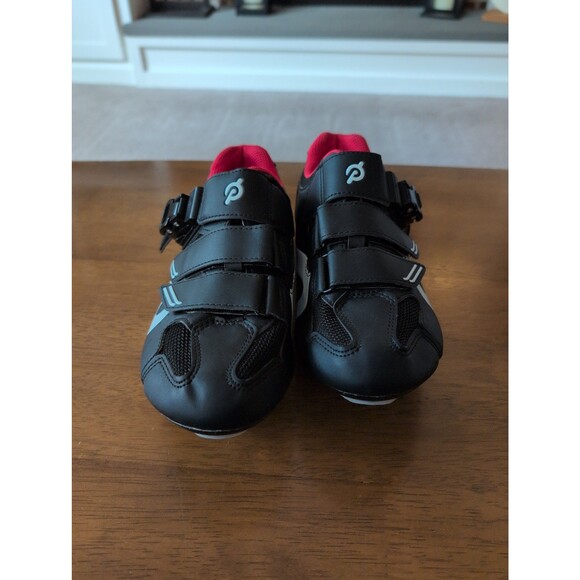 EUC Peloton cycling bike shoes with look delta cleats EU 39 US women's 8 - Picture 2 of 7